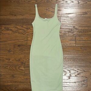 Mint Green Sleeveless Dress